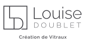 Logo Louise Doublet : création de vitraux