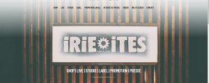 Création du site internet du label Irie Ites