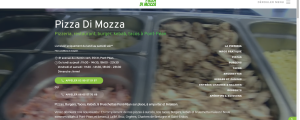 Création du site internet de la pizzeria Pizza Di Mozza
