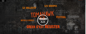 Création du site internet du collectif Tomahawk