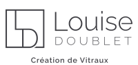 Logo Louise Doublet : création de vitraux